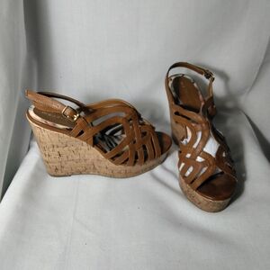 Madden Girl Women's Eliite Wedge Sandal Size 8M